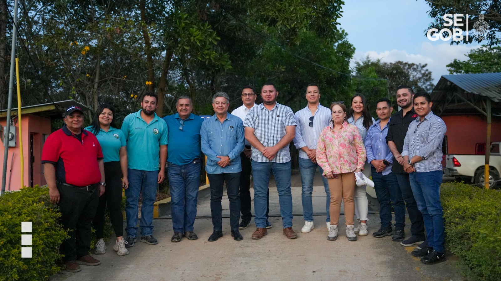 Ministro de la SEGOB, Tomás Vaquero impulsa desarrollo en Sensenti, Ocotepeque